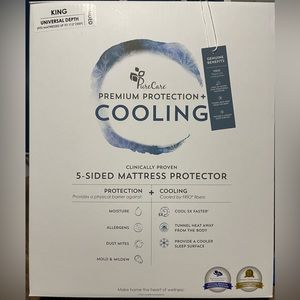 COPY - Pure care 5 sided cooling mattress protector.